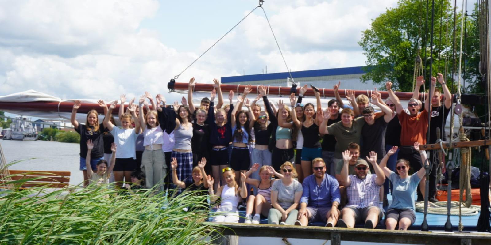 Gruppenbild Segelfreizeit 2025