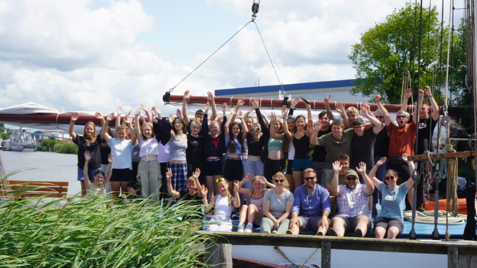 Gruppenbild Segelfreizeit 2025