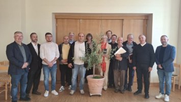 Teilnehmer vom Gebet der Religionen anlässlich der Interkulturellen Woche